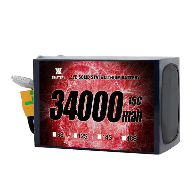 Li HV 34000MAH 18S Στερεά κατάσταση μπαταρίας