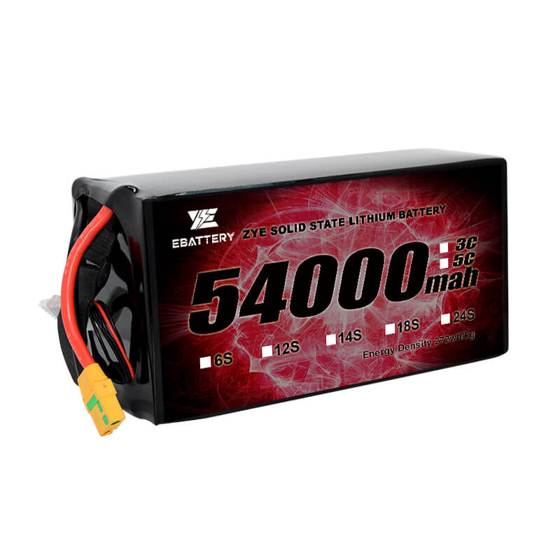 Li HV 54000mAh 14s Στερεά κατάσταση μπαταρίας
